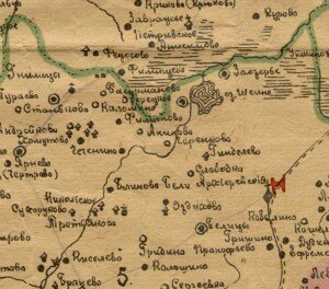 Карты уездов Тверской губернии (образец) Карты уездов Тверской губернии (образец)
